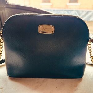 Michael Kors Crossbody Black like new with gold hardware perfect condition OBO